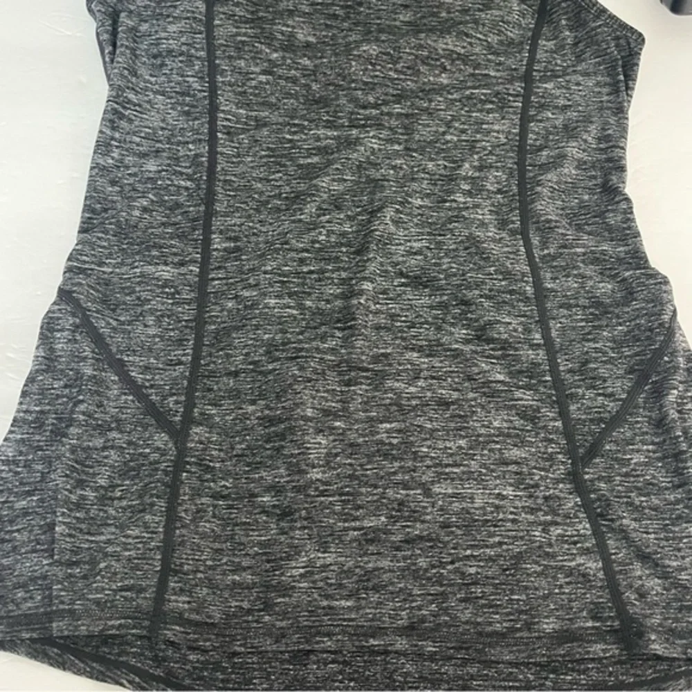 Lululemon Hustle Tank Back Ruffle Static Black 4 - Picture 4 of 8